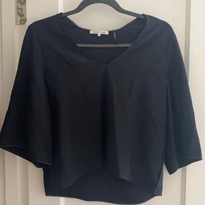 Helmut Lang Navy Blouse